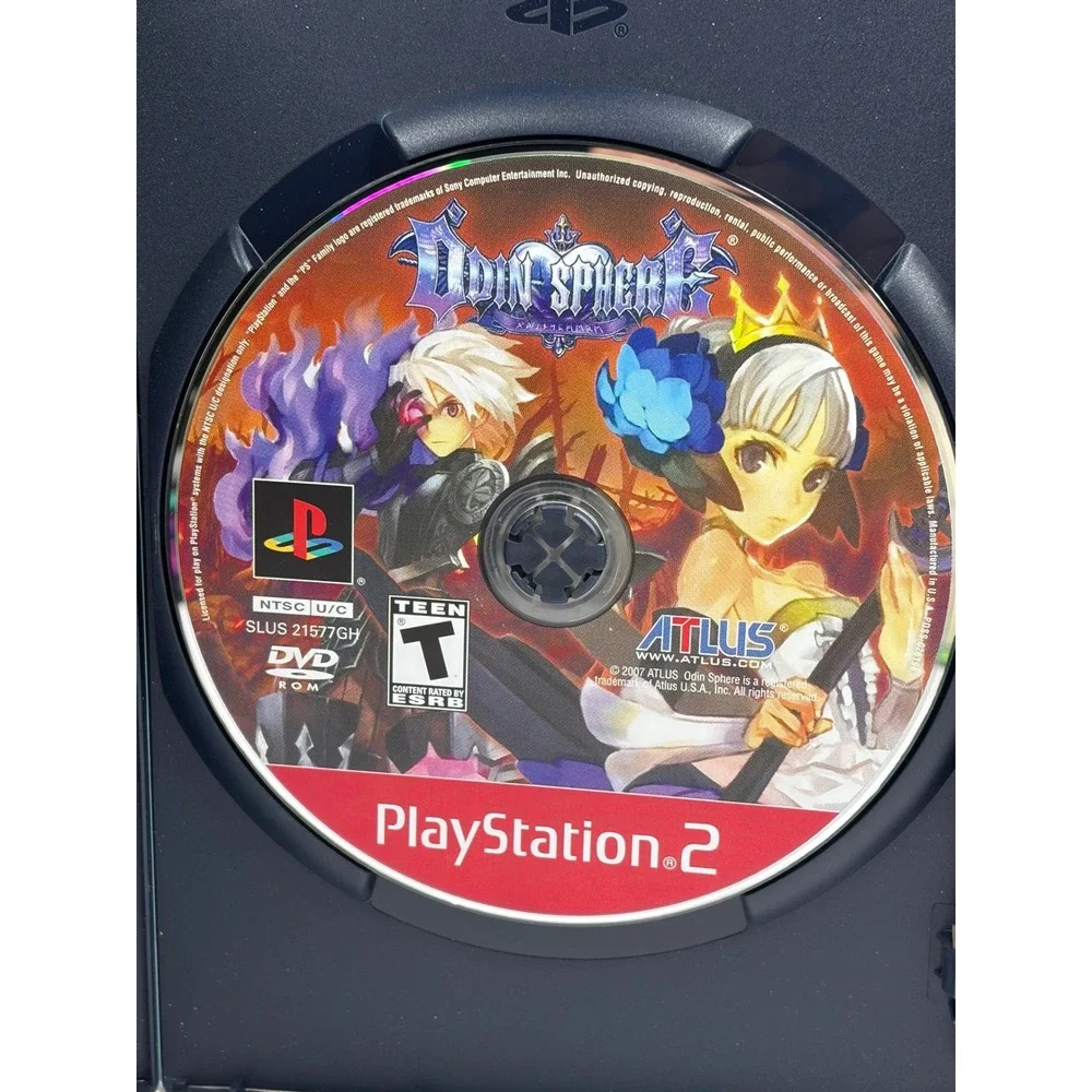 Odin Sphere Sony PlayStation 2 PS2 Greatest Hits Atlus CIB Complete RPG